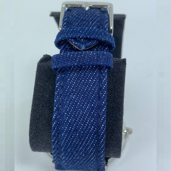 So & Co Blue Denim Watch J154P33 NWT - Picture 5 of 8